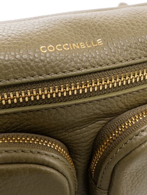 HYLE Petit sac en cuir à double usage vert laurier - Sacs pour Femme