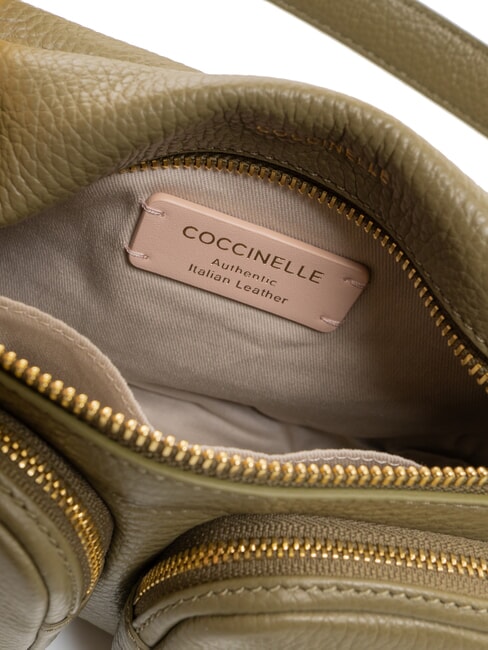 HYLE Petit sac en cuir à double usage vert laurier - Sacs pour Femme