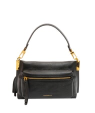 COCCINELLE HYLE Petit sac en cuir à double usage Noir - Sacs pour Femme - 3