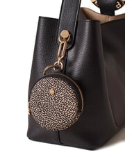 BORBONESE KEYRING  Porte-clés / Porte-monnaie OP / NATUREL / NOIR - Porte-clés - 3