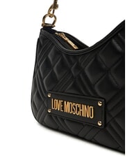 LOVE MOSCHINO QUILTED Sac à double fonction Noir - Sacs pour Femme - 4