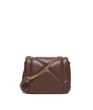 LOVE MOSCHINO EMBOSSED Mini sac à bandoulière chocolat - Sacs pour Femme - 3