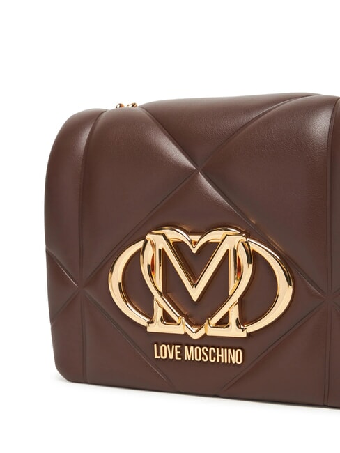 EMBOSSED Mini sac à bandoulière chocolat - Sacs pour Femme