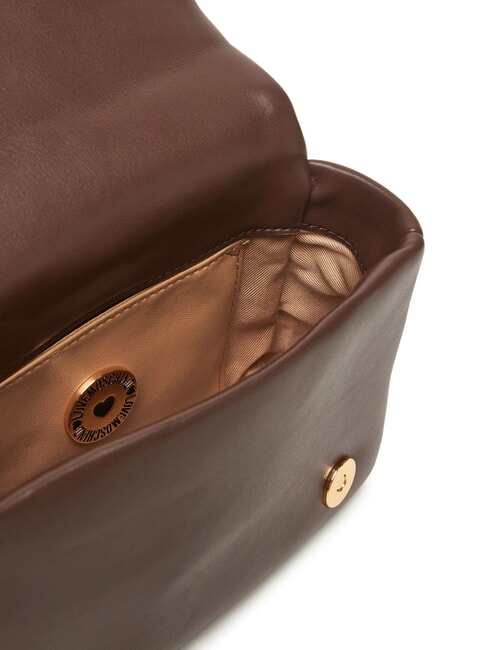 EMBOSSED Mini sac à bandoulière chocolat - Sacs pour Femme