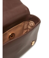 LOVE MOSCHINO EMBOSSED Mini sac à bandoulière chocolat - Sacs pour Femme - 6