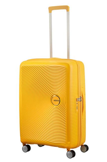 SOUNDBOX SPINNER Chariot moyen, extensible goldenyellow - Valises Rigides