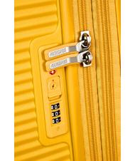 AMERICAN TOURISTER SOUNDBOX SPINNER Chariot moyen, extensible goldenyellow - Valises Rigides - 6