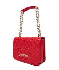 LOVE MOSCHINO QUILTED Sac bandoulière double fonction ROUGE - Sacs pour Femme - 2