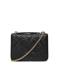 LOVE MOSCHINO QUILTED Sac bandoulière double fonction Noir - Sacs pour Femme - 3