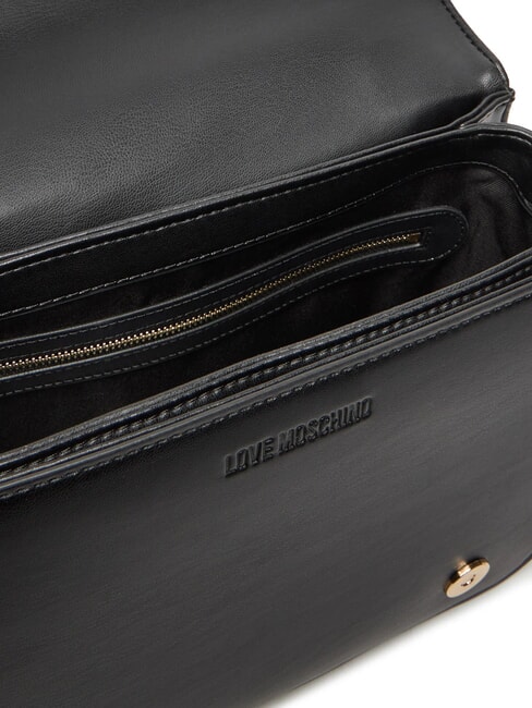 QUILTED Sac bandoulière double fonction Noir - Sacs pour Femme