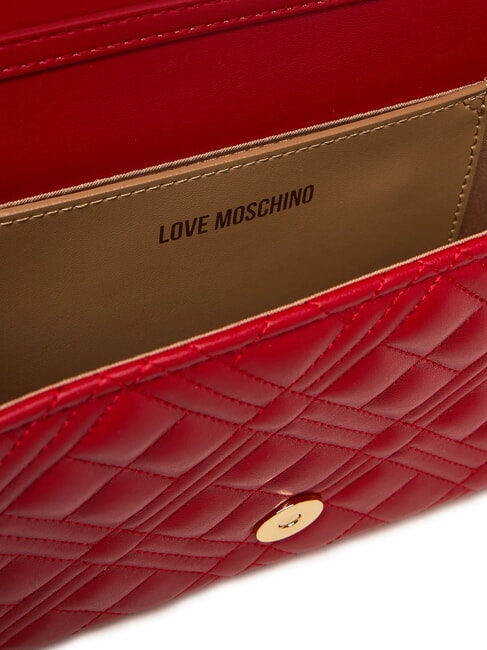 SMART DAILY Pochette avec bandoulière en métal ROUGE - Sacs pour Femme