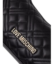 LOVE MOSCHINO QUILTED Sac à bandoulière Noir - Sacs pour Femme - 4