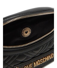 LOVE MOSCHINO QUILTED Sac à bandoulière Noir - Sacs pour Femme - 5