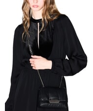 ARMANI EXCHANGE A|X Mini sac bandoulière à rabat noir - Sacs pour Femme - 5