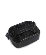 ARMANI EXCHANGE LIZ PEBBLE Sac photo avec logo en relief noir - Sacs pour Femme - 6