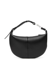 ARMANI EXCHANGE LIZ PEBBLE Sac à bandoulière hobo moyen noir - Sacs pour Femme - 4