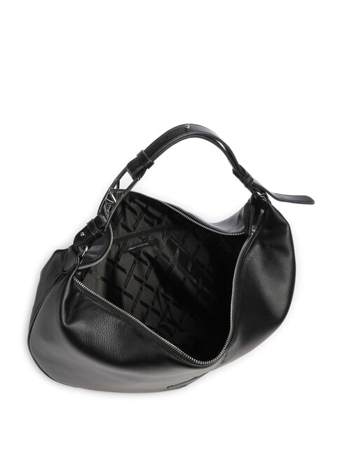 LIZ PEBBLE Grand sac à bandoulière hobo noir - Sacs pour Femme
