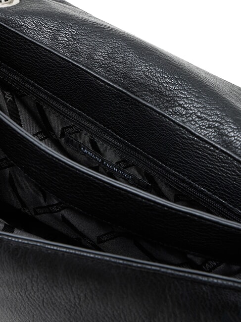 A|X Sac double fonction avec rabat noir - Sacs pour Femme