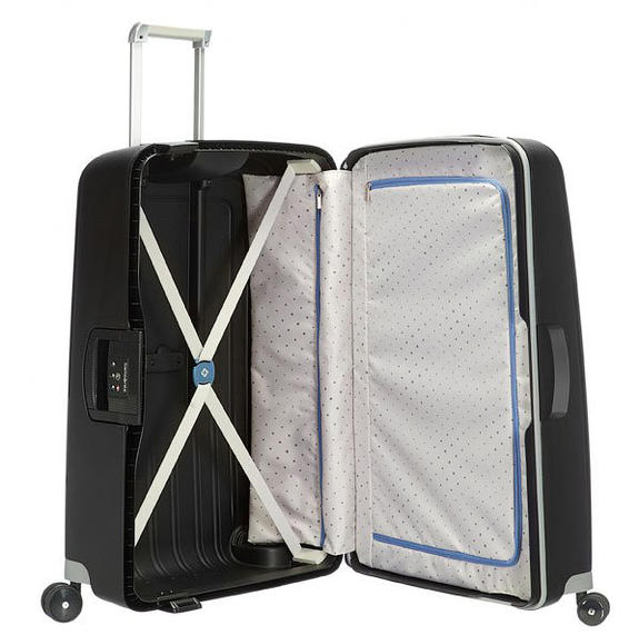 Valise Ligne S'CURE, taille extra-large NOIR - Valises Rigides