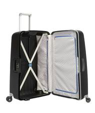 SAMSONITE Valise Ligne S'CURE, taille extra-large NOIR - Valises Rigides - 2