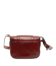 THE BRIDGE BENEDETTA  Mini sac bandouli&egrave;re en cuir Chianti / Bordeaux / Or - Sacs pour Femme - 4
