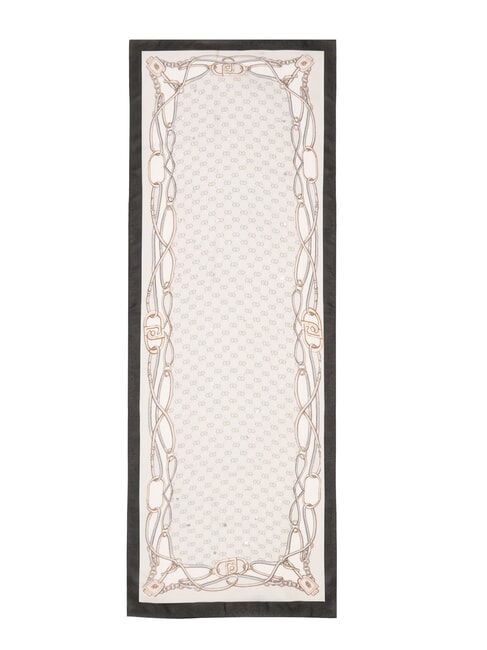 LOGO &Eacute;tole avec imprim&eacute; gris glace - &Eacute;charpes