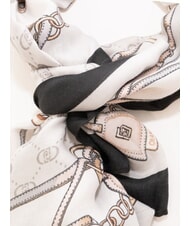 LIUJO LOGO &Eacute;tole avec imprim&eacute; gris glace - &Eacute;charpes - 3