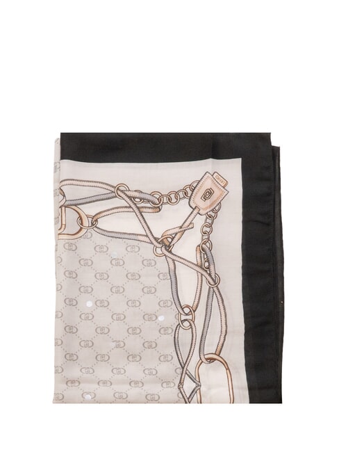 LOGO &Eacute;tole avec imprim&eacute; gris glace - &Eacute;charpes