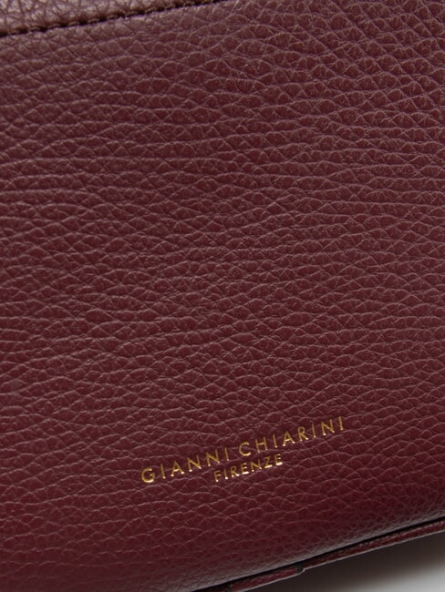 NINA Sacoche en cuir pour appareil photo baie de vin - Sacs pour Femme