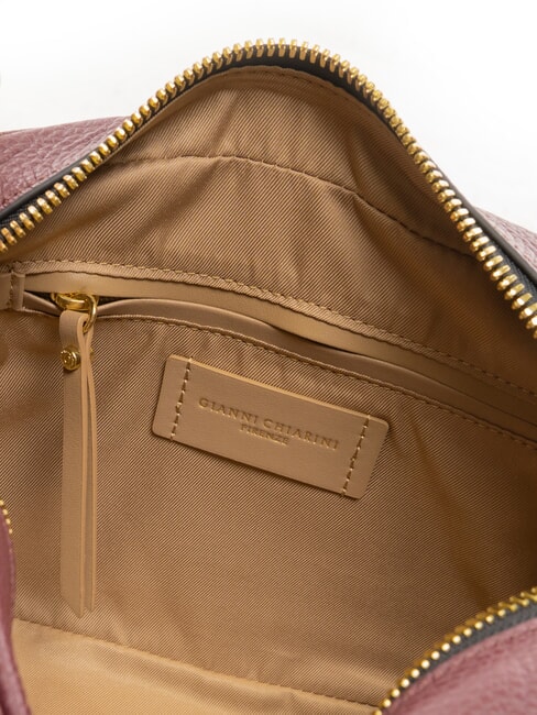 NINA Sacoche en cuir pour appareil photo baie de vin - Sacs pour Femme