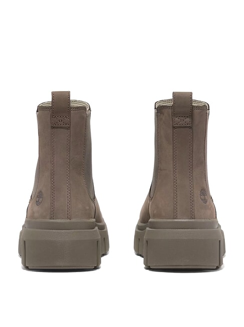 GREYFIELD Bottines nubuck marron moyen - Chaussures Femme