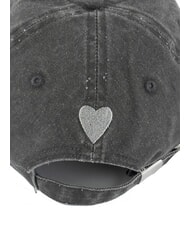 VICTORIA GORRA Casquette de baseball en sergé pour femme gris - Bonnets - 5