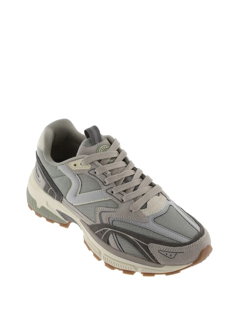 MYTHOS URBAN Baskets de course à semelle dentelée jade - Chaussures Femme