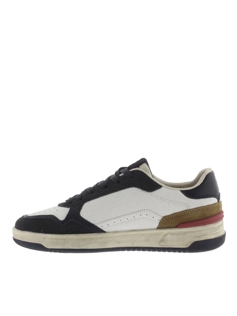 C80 Baskets en cuir avec logo vintage marin - Chaussures Homme