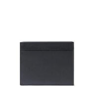 PIQUADRO W137 Portefeuille en cuir avec porte-cartes amovible Noir - Portefeuilles Homme - 4