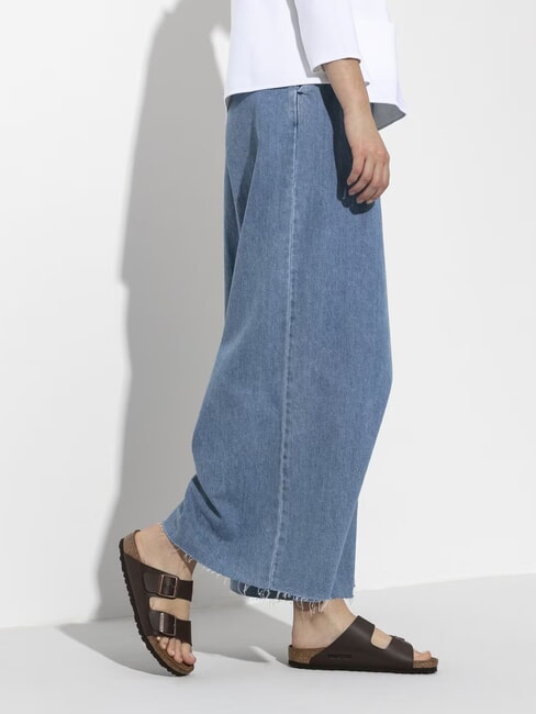 ARIZONA BIRKO FLOR Sandale pantoufle à deux boucles marron foncé - Chaussures unisexe