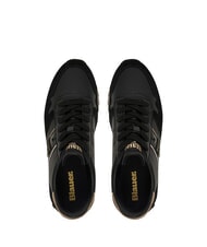BLAUER MILLEN  Baskets NOIR - Chaussures Femme - 4