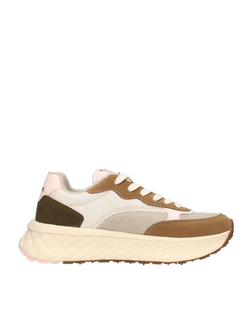 LYNN  Baskets cognac/taupe - Chaussures Femme