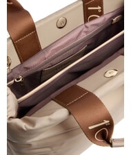 ALVIERO MARTINI PRIMA CLASSE PUFFY NYLON Sac fourre-tout avec bandoulière grège - Sacs pour Femme - 4