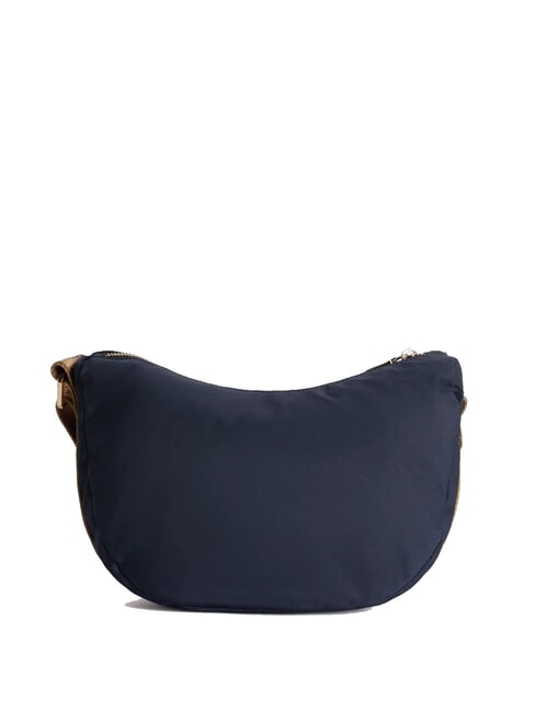 STORMY NYLON Petit sac à bandoulière en forme de croissant nuit bleue - Sacs pour Femme