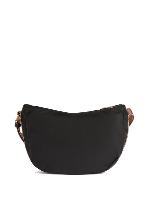 STORMY NYLON Petit sac à bandoulière en forme de croissant Noir - Sacs pour Femme