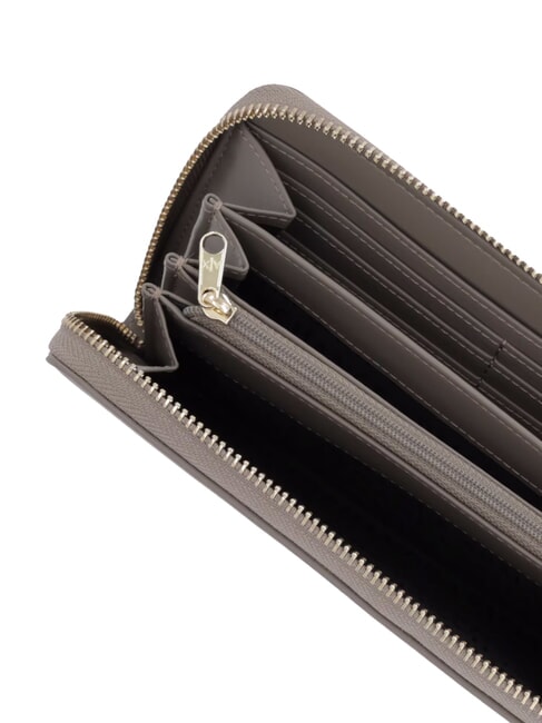 A|X  Portefeuille zippé bar brun - Portefeuilles Femme