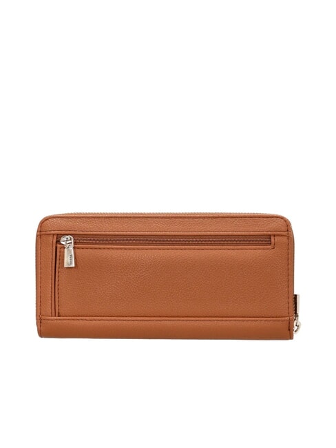 LAUREL 2 Grand portefeuille zippé avec dragonne COGNAC - Portefeuilles Femme