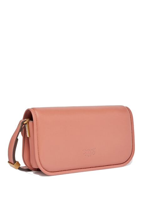 LOVE BOX Sac à bandoulière en cuir Aragon brun-or antique - Sacs pour Femme