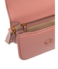 PINKO LOVE BOX Mini sac en nappa à rabat Aragon brun-or antique - Sacs pour Femme - 3