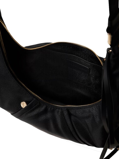 FOLD Sac d'&eacute;paule noir fonc&eacute; - Sacs pour Femme