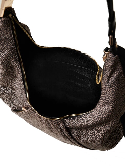 FOLD Sac d'épaule OP / NATUREL / NOIR - Sacs pour Femme