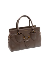 COCCINELLE YORK Sac à main en cuir martelé fondant marron - Sacs pour Femme - 5