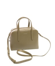 COCCINELLE SWAP Sac cartable en cuir avec bandoulière vert laurier - Sacs pour Femme - 2