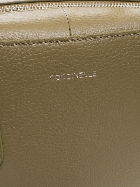 SWAP Sac cartable en cuir avec bandoulière vert laurier - Sacs pour Femme